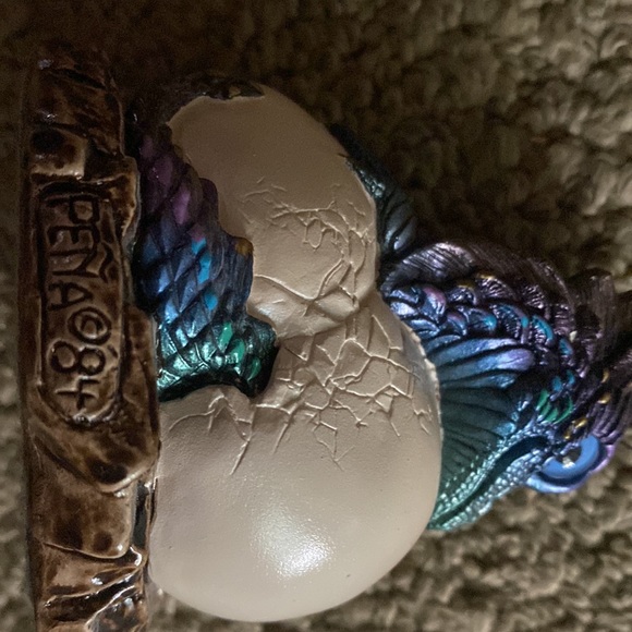 Vintage Pena Windstone Edition -hatching dragon 1984. - Picture 4 of 5